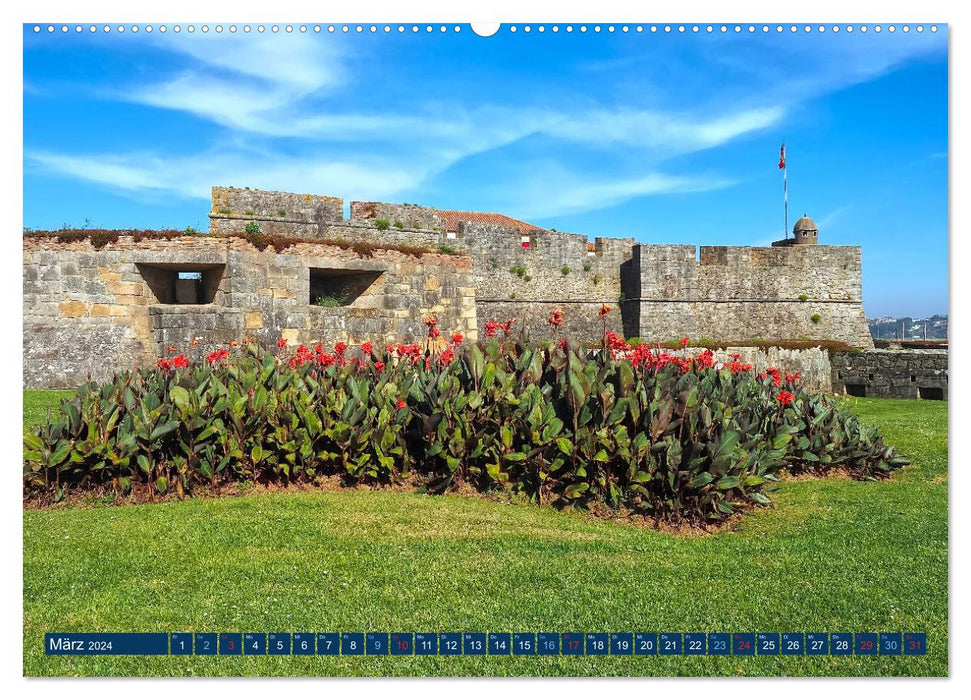 Bom Dia Beautiful Postage (Calvendo Premium Calendrier mural 2024) 