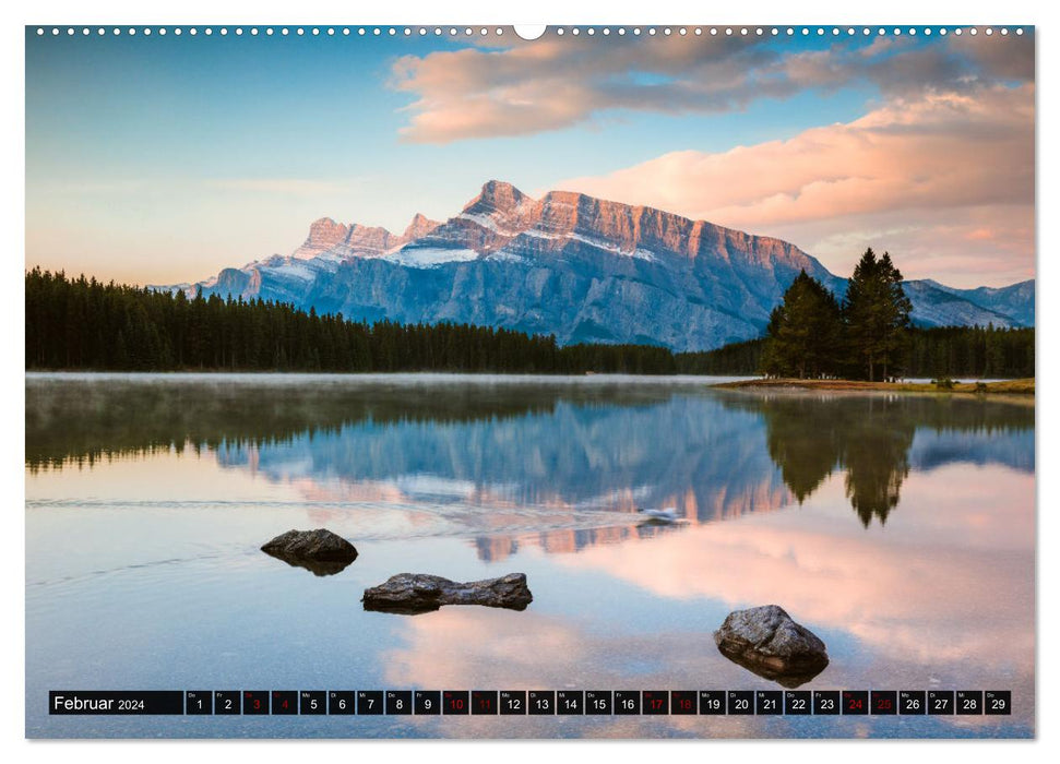 Kanada - Abenteuer in den Nationalparks (CALVENDO Premium Wandkalender 2024)