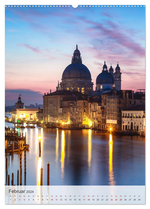 Venise - La Serenissima repubblica (Calvendo Premium Wall Calendar 2024) 