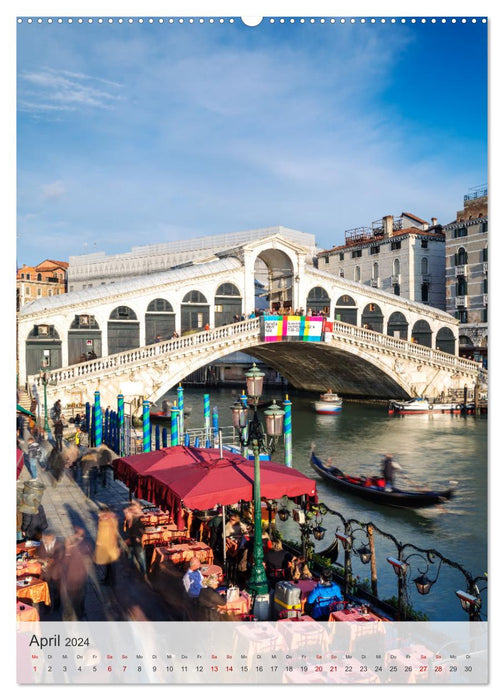 Venise - La Serenissima repubblica (Calvendo Premium Wall Calendar 2024) 