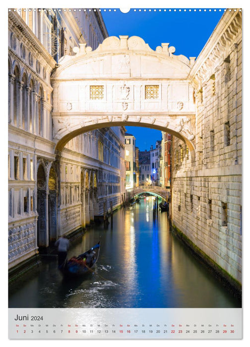 Venezia - La Serenissima repubblica (CALVENDO Premium Wandkalender 2024)