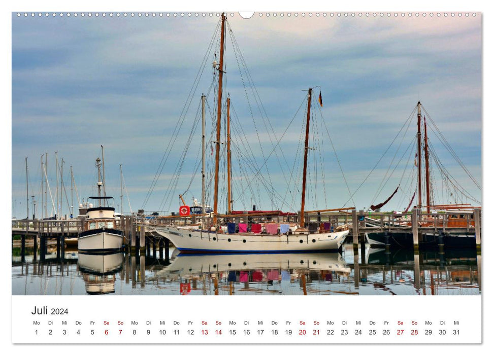 Heiligenhafen immer wieder (CALVENDO Premium Wandkalender 2024)