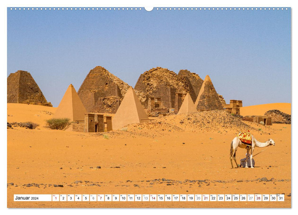 L'héritage des pharaons (Calvendo Premium Wall Calendar 2024) 