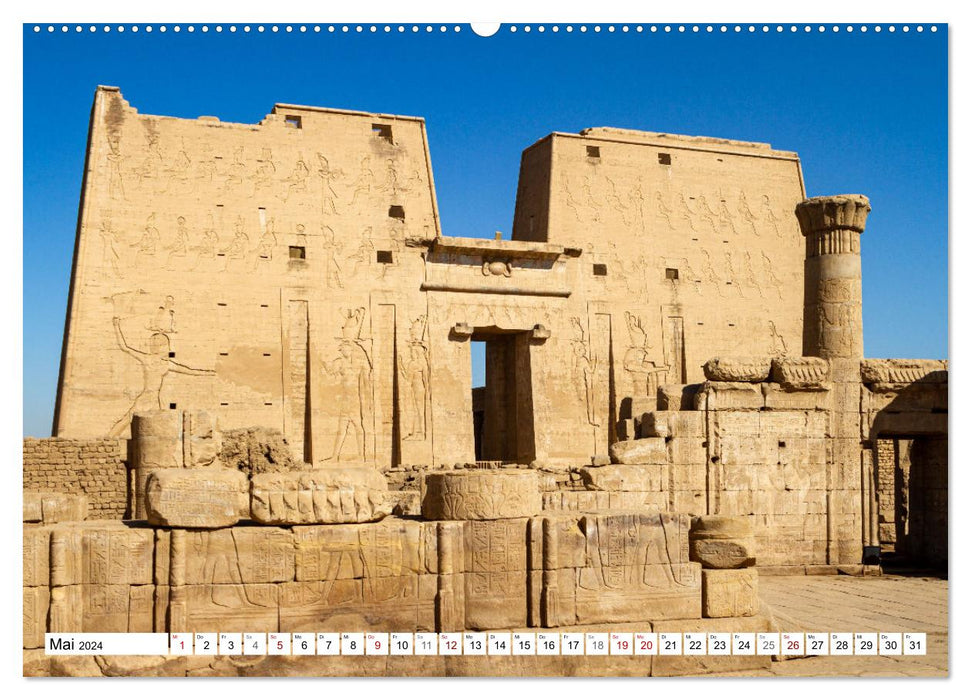 L'héritage des pharaons (Calvendo Premium Wall Calendar 2024) 