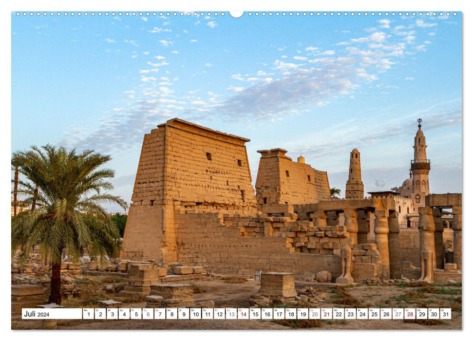 L'héritage des pharaons (Calvendo Premium Wall Calendar 2024) 