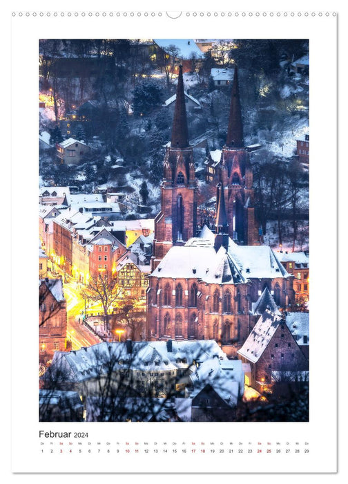 My Marburg (Calendrier mural CALVENDO Premium 2024) 