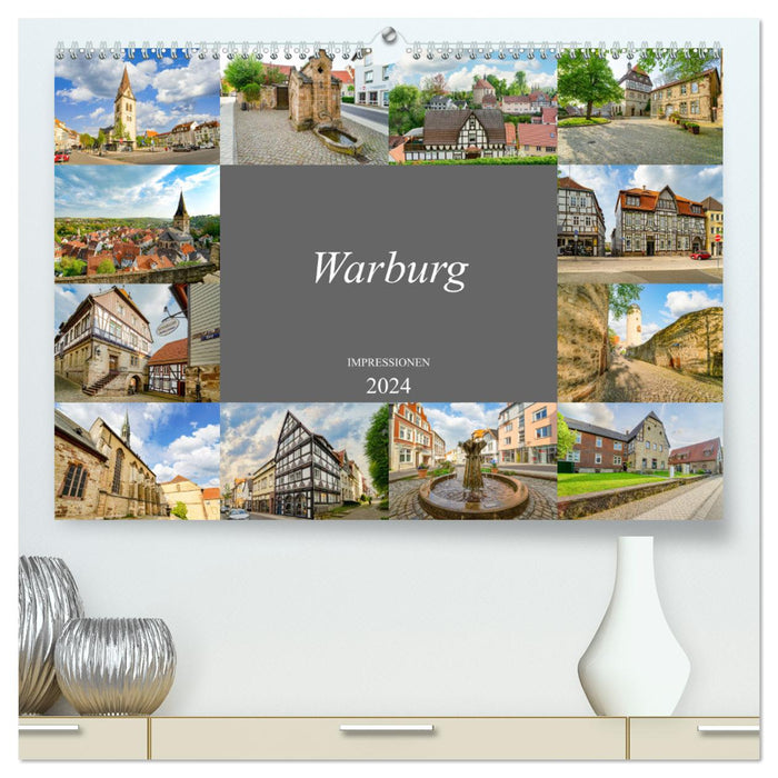 Warburg Impressionen (CALVENDO Premium Wandkalender 2024)