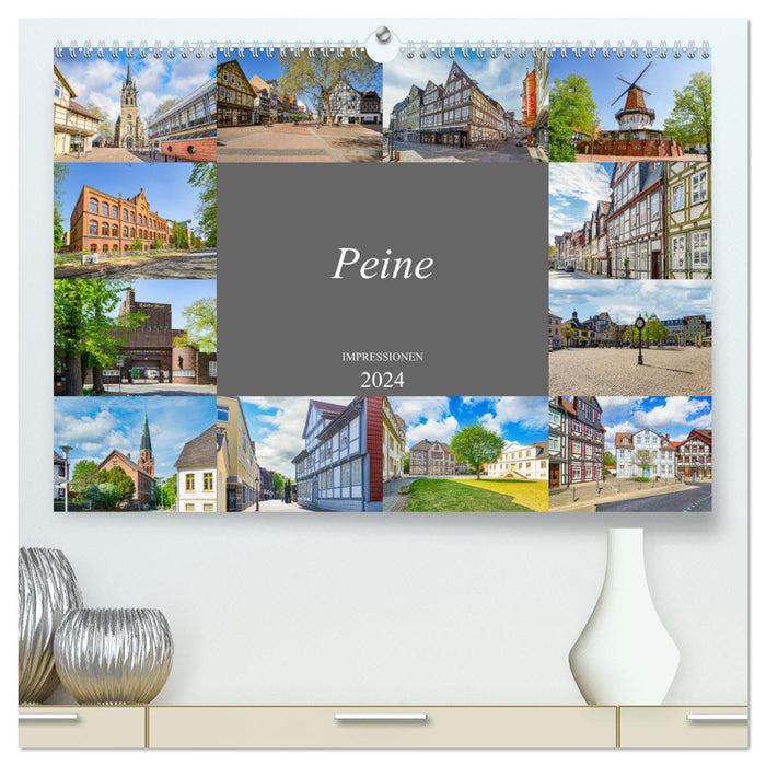 Peine Impressions (Calendrier mural CALVENDO Premium 2024) 