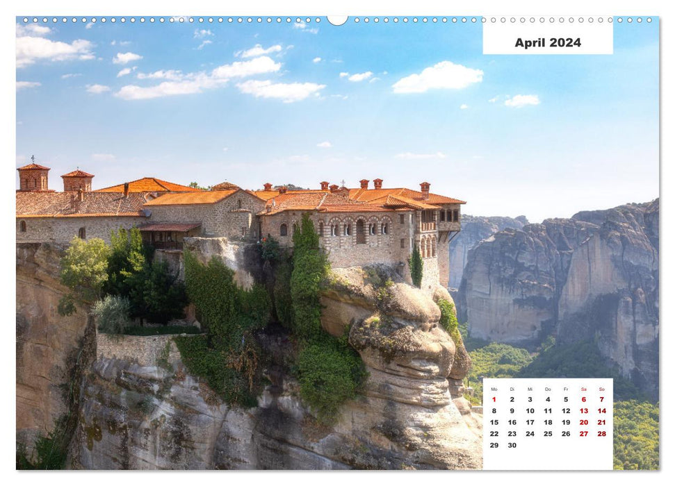 Chalcidique - La plus belle péninsule de Grèce (Calvendo Premium Wall Calendar 2024) 