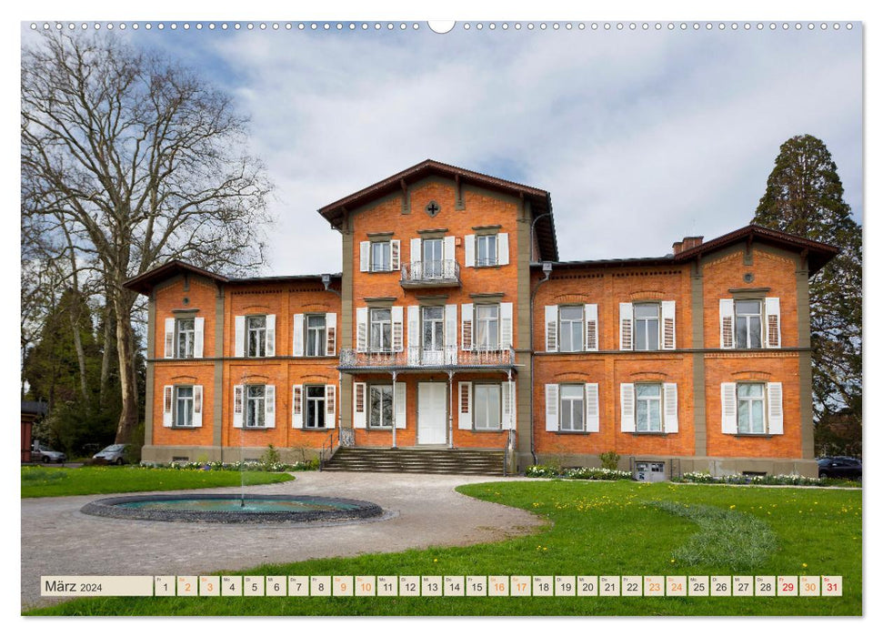 Altstadtinsel Lindau - Traumziel am Bodensee (CALVENDO Premium Wandkalender 2024)