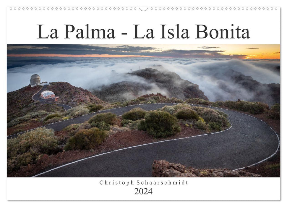 La Palma - La Isla Bonita (Calendrier mural CALVENDO 2024) 