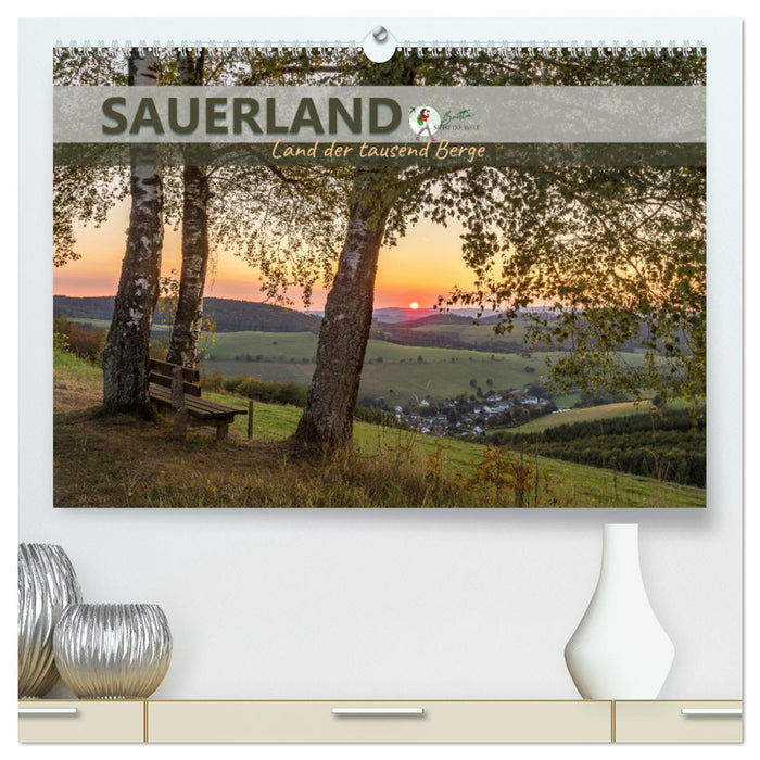 Sauerland - Land der tausend Berge (CALVENDO Premium Wandkalender 2024)