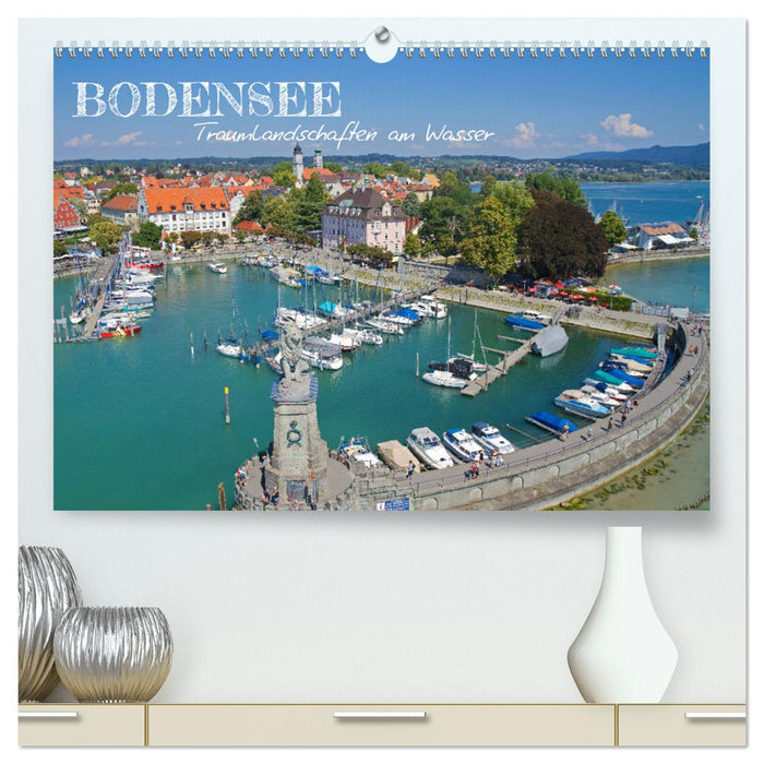 Bodensee - Traumlandschaften am Wasser (CALVENDO Premium Wandkalender 2024)