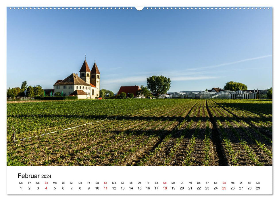 Urlaubsregion Bodensee (CALVENDO Premium Wandkalender 2024)
