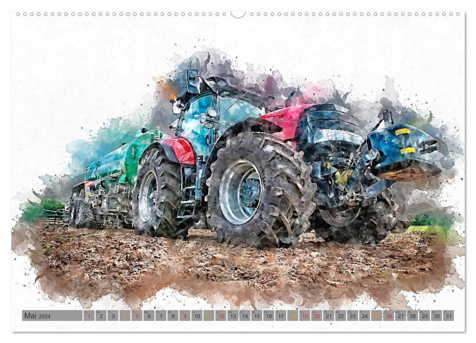 Landwirtschaft - Gigantisch (CALVENDO Premium Wandkalender 2024)