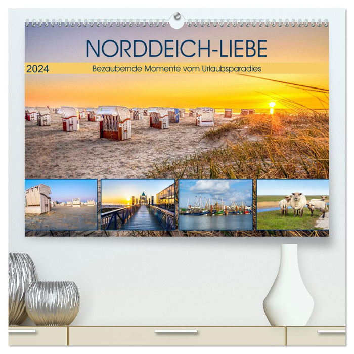 NORDDEICH-LIEBE (CALVENDO Premium Wandkalender 2024)