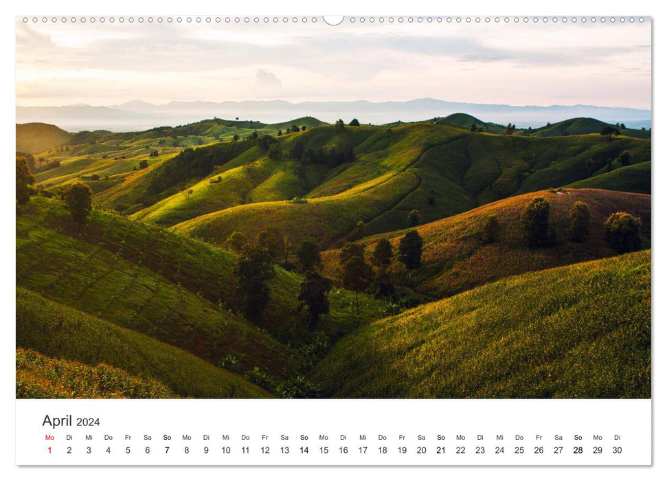 Thailand - Das Land des Lächelns. (CALVENDO Premium Wandkalender 2024)