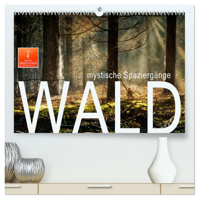 Wald - mystische Spaziergänge (CALVENDO Premium Wandkalender 2024)