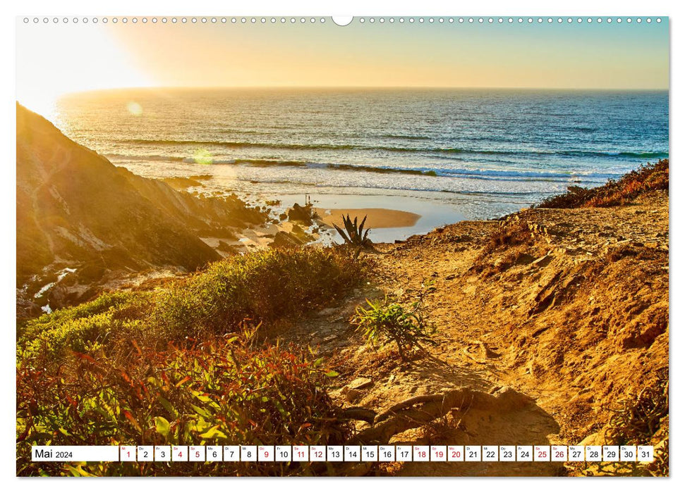 Algarve - Die wilde Westküste Costa Vicentina (CALVENDO Wandkalender 2024)