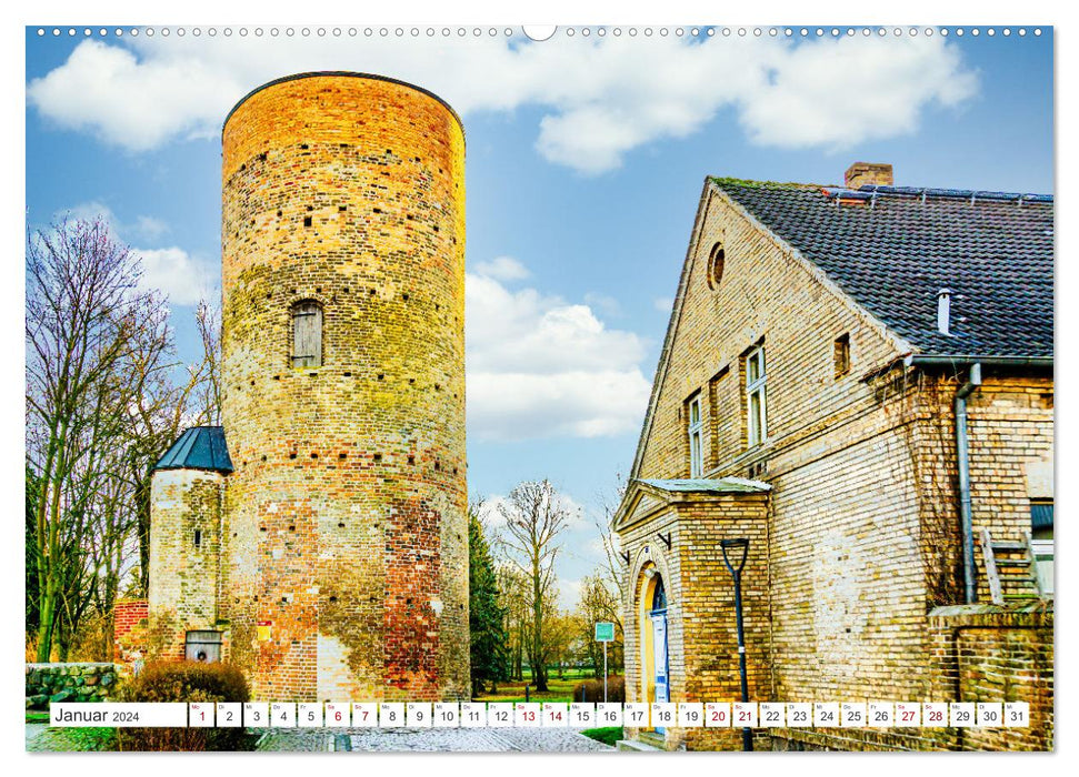 Hansestadt Anklam. Das Tor zur Insel Usedom (CALVENDO Wandkalender 2024)