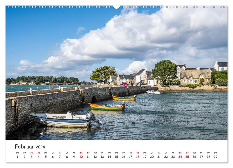 Unterwegs im Morbihan (CALVENDO Wandkalender 2024)