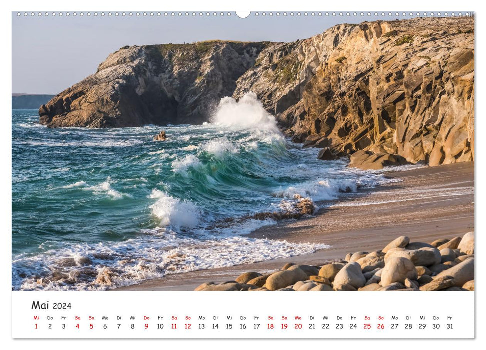 Unterwegs im Morbihan (CALVENDO Wandkalender 2024)