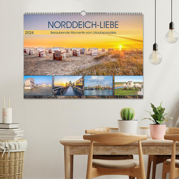 NORDDEICH-LIEBE (CALVENDO Wandkalender 2024)