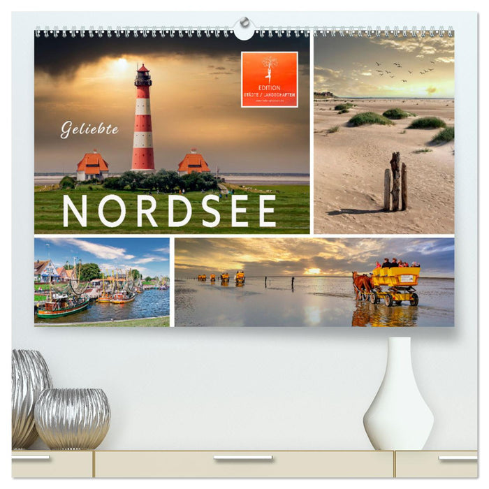 Geliebte Nordsee (CALVENDO Premium Wandkalender 2024)