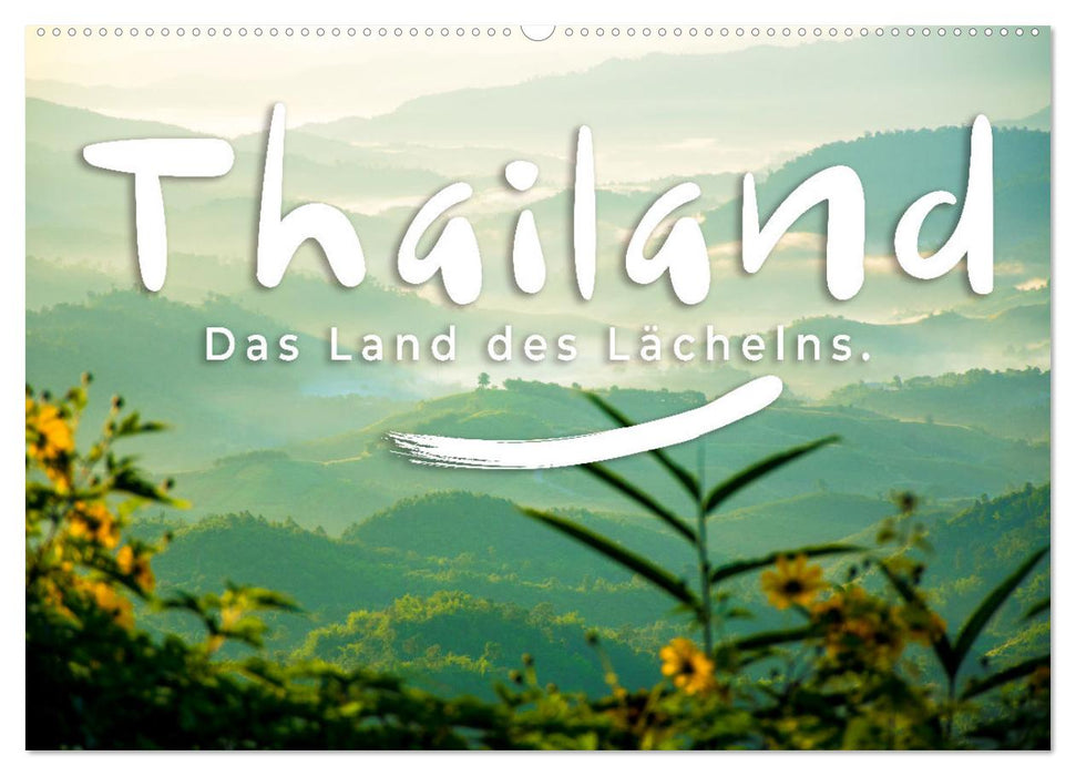Thailand - Das Land des Lächelns. (CALVENDO Wandkalender 2024)