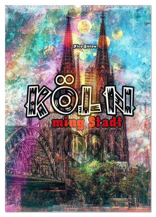 Köln ming Stadt (CALVENDO Wandkalender 2024)