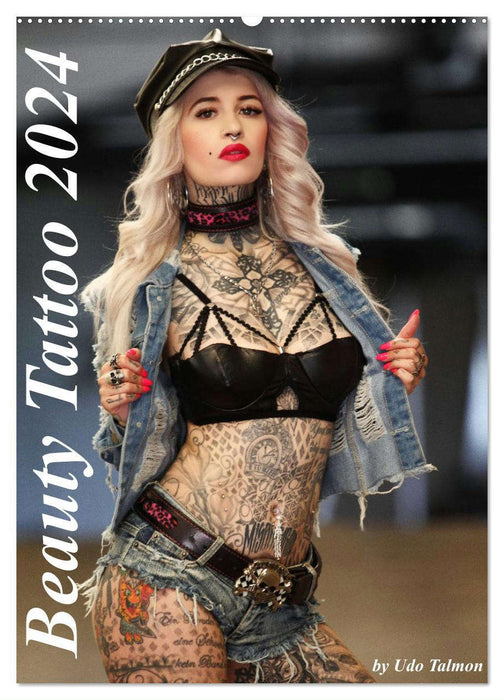 Beauty Tattoo 2024 (CALVENDO Wandkalender 2024)