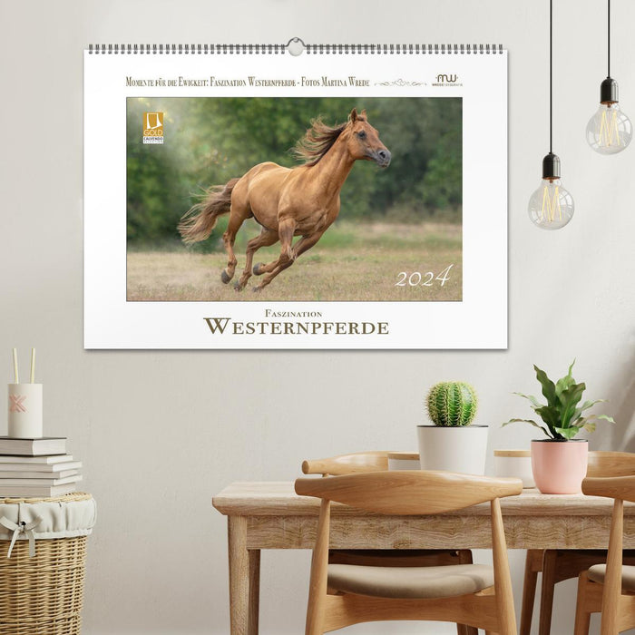 Faszination Westernpferde (CALVENDO Wandkalender 2024)