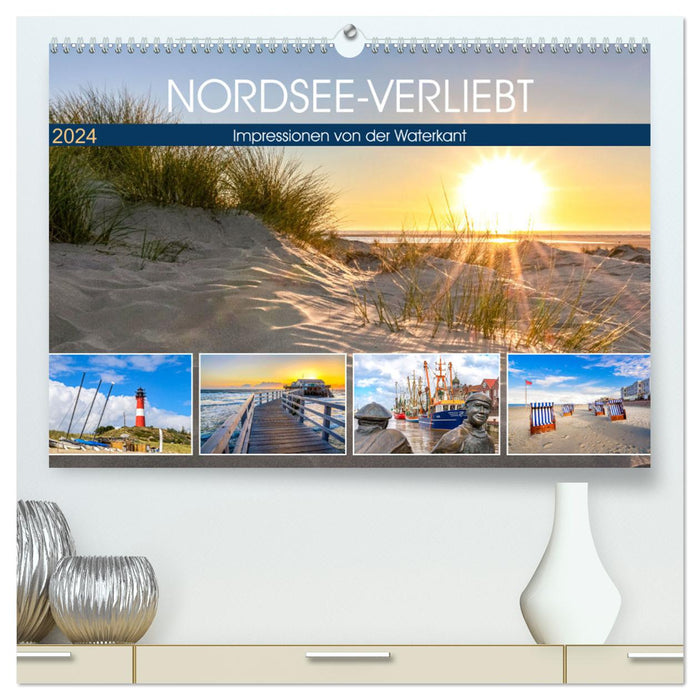 NORDSEE-VERLIEBT (CALVENDO Premium Wandkalender 2024)
