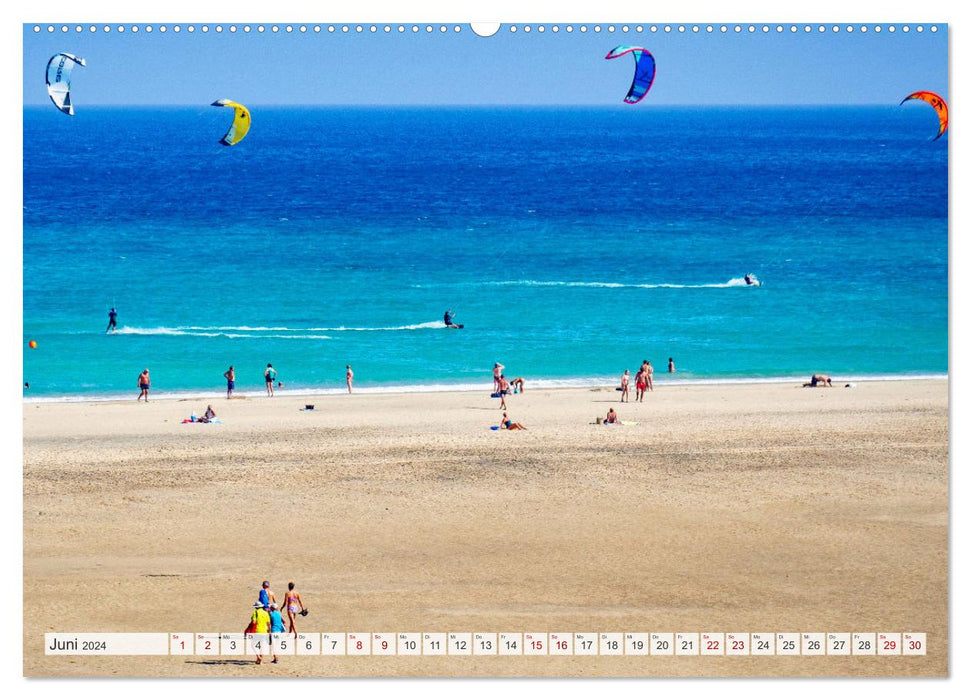 Faszination Kitesurfen (CALVENDO Premium Wandkalender 2024)