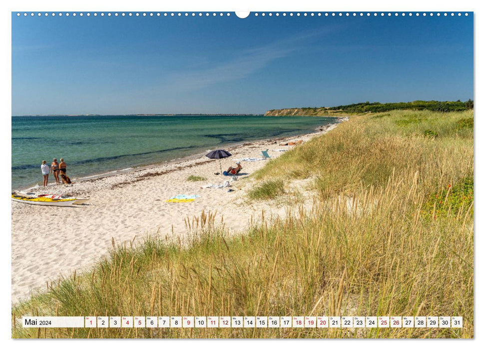 Dänemark - Insel Langeland (CALVENDO Premium Wandkalender 2024)