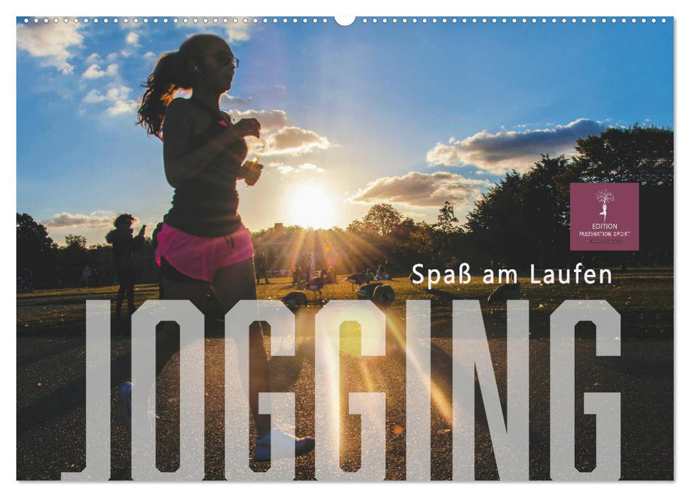 Jogging - Spaß am Laufen (CALVENDO Wandkalender 2024)