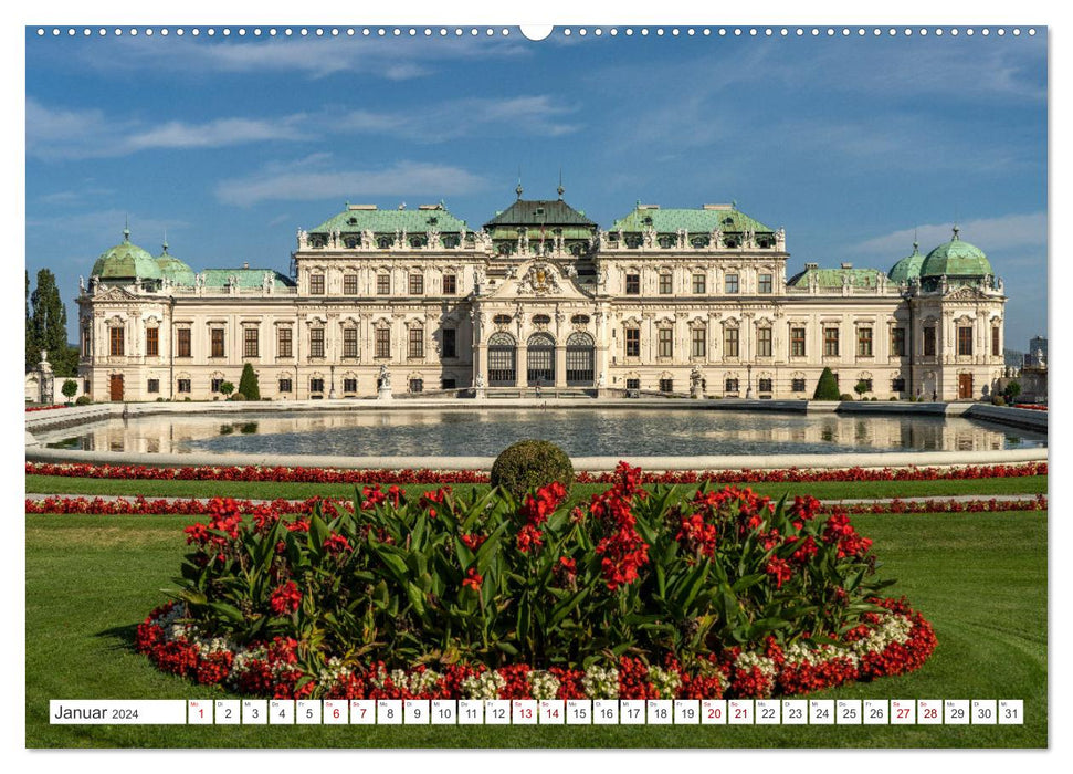 Österreich - Wien (CALVENDO Wandkalender 2024)