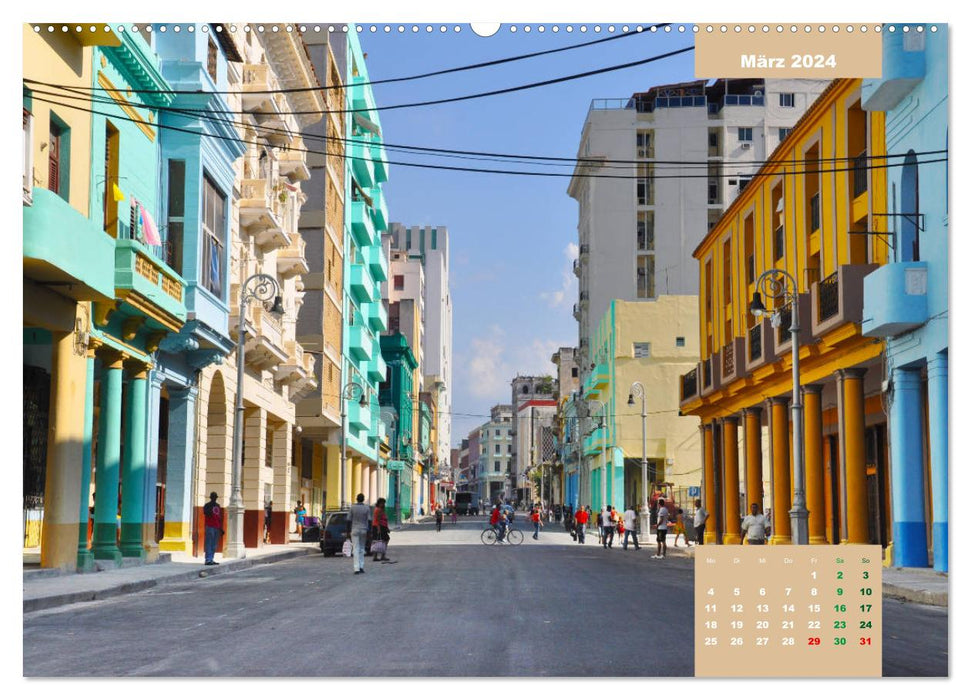 Erlebe mit mir das faszinierende Cuba (CALVENDO Premium Wandkalender 2024)