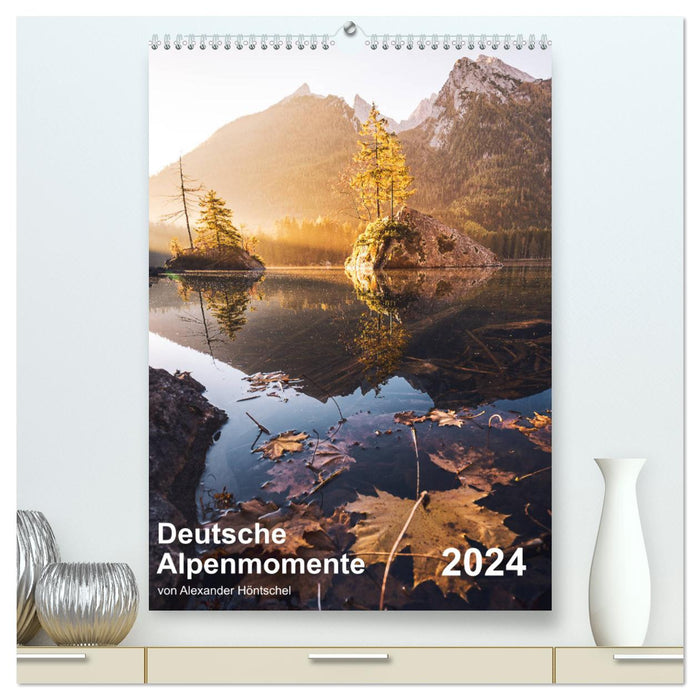 Deutsche Alpenmomente (CALVENDO Premium Wandkalender 2024)