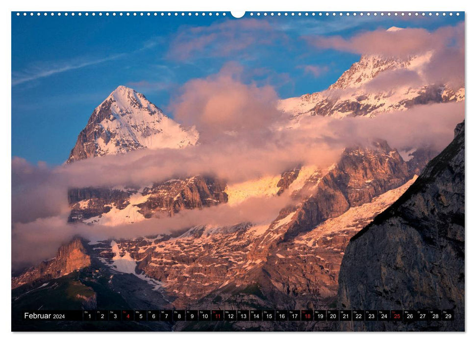 Top of Switzerland (CALVENDO Premium Wandkalender 2024)