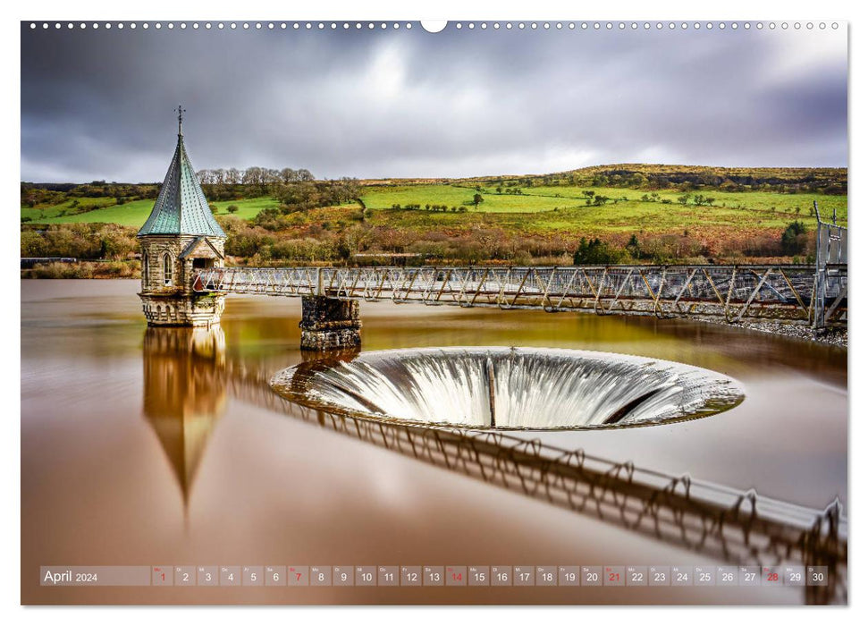 Wildes Wales (CALVENDO Premium Wandkalender 2024)