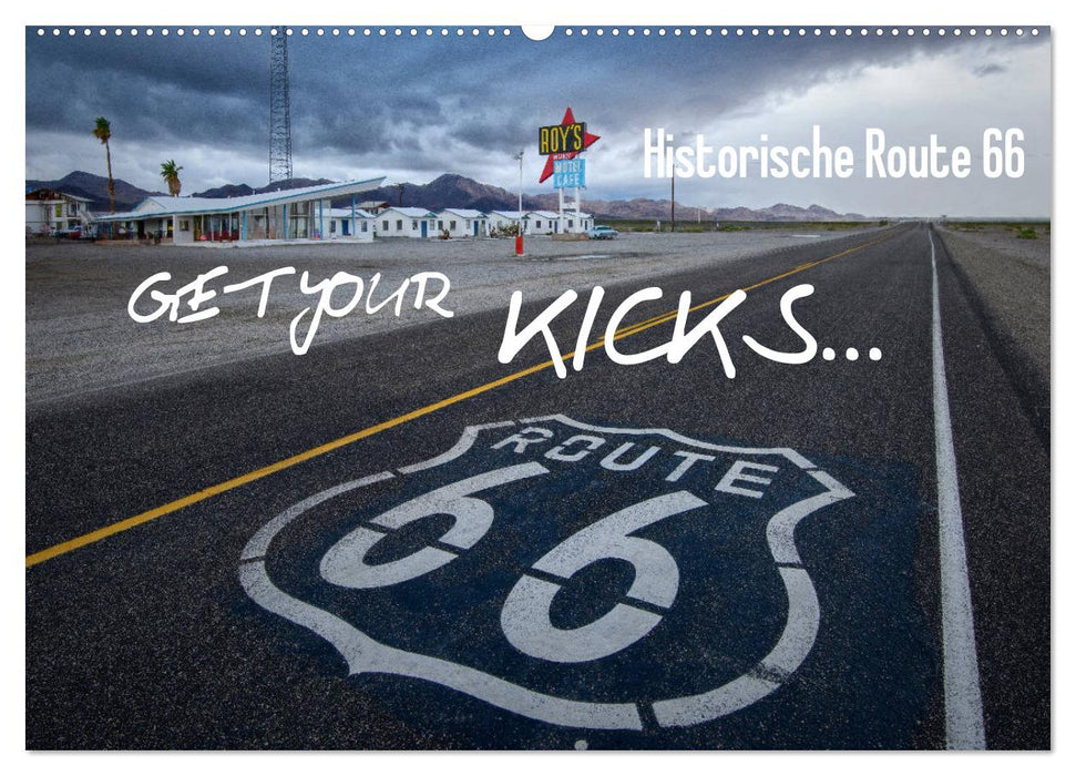 Route 66 (CALVENDO Wandkalender 2024)