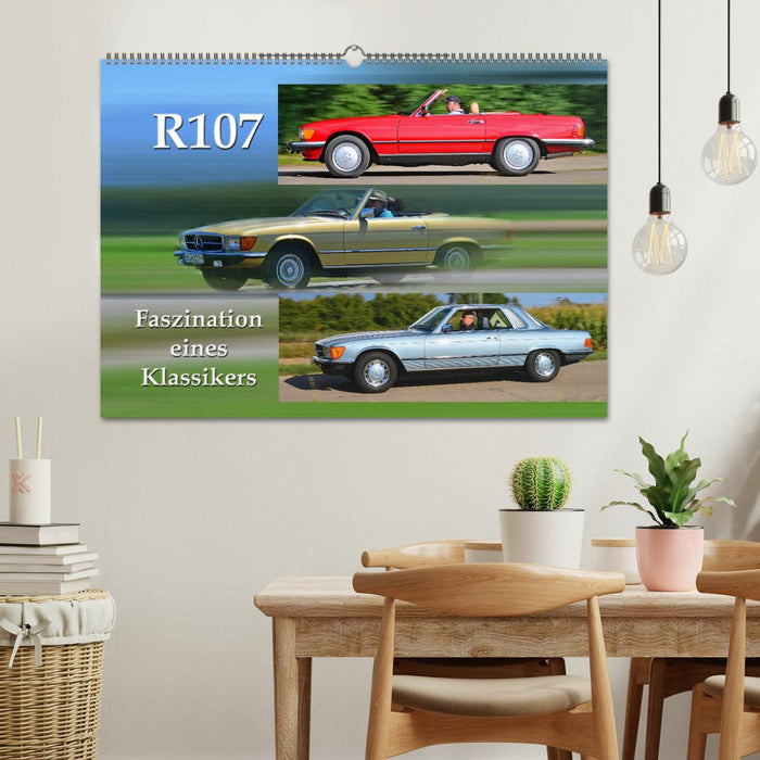 R107 Faszination eines Klassikers (CALVENDO Wandkalender 2024)