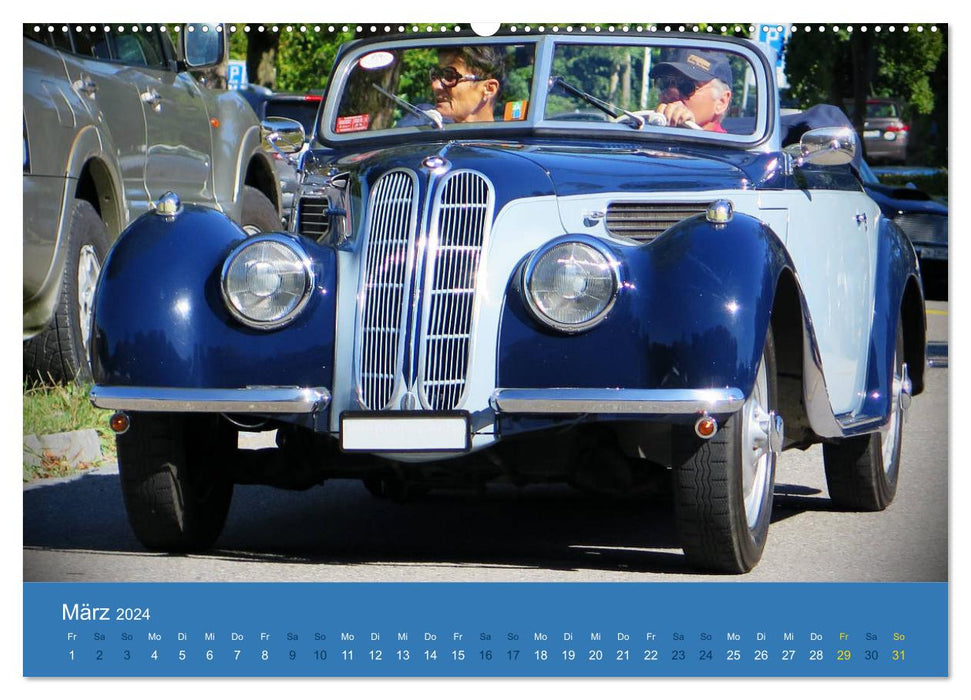 BMW Classics (CALVENDO Premium Wall Calendar 2024) 