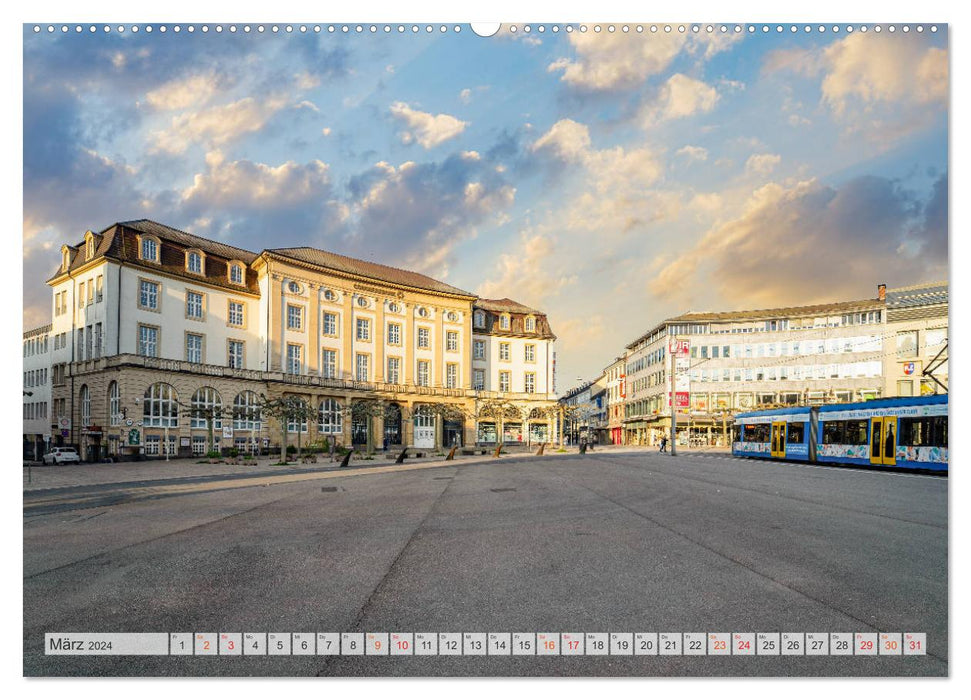 Kassel city views (CALVENDO Premium wall calendar 2024) 