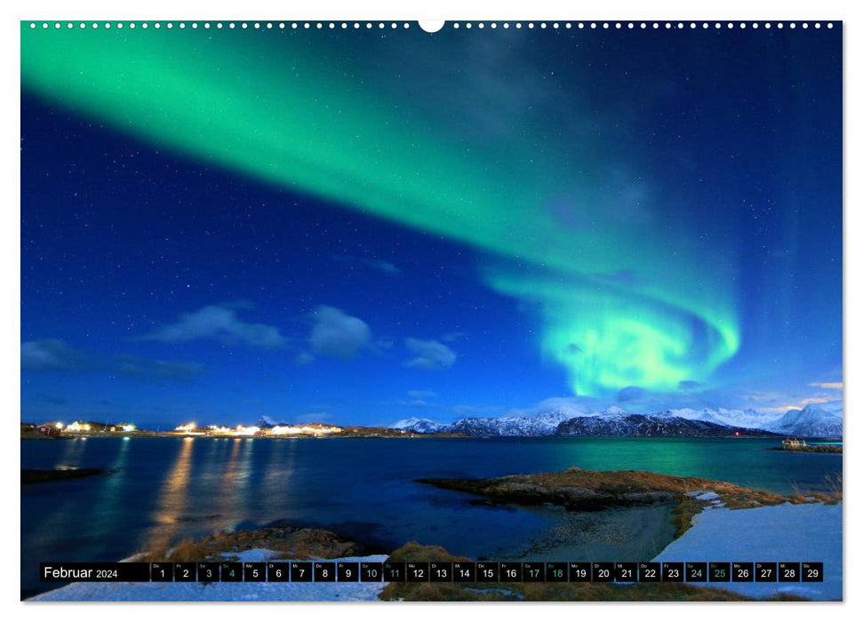 Magical color play of nature (CALVENDO Premium Wall Calendar 2024) 