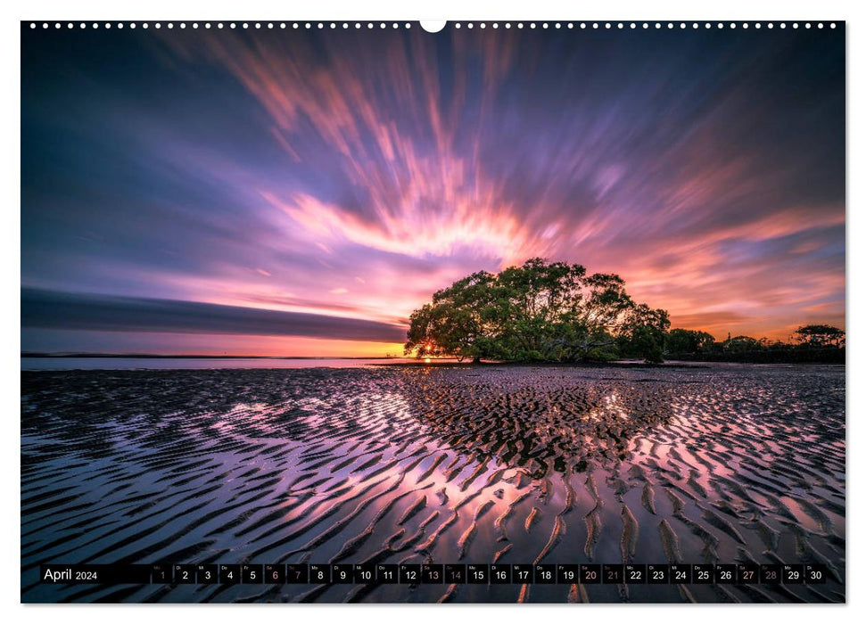 Magical color play of nature (CALVENDO Premium Wall Calendar 2024) 