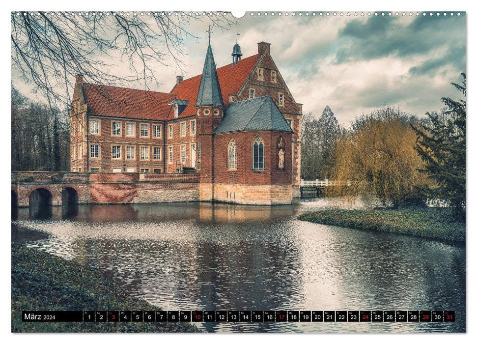 The Münsterland - My impressions (CALVENDO Premium Wall Calendar 2024) 