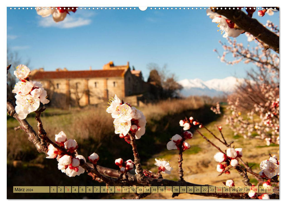 Pyrénées-Orientales. Naturally beautiful: France's pearl in the south (CALVENDO Premium Wall Calendar 2024) 