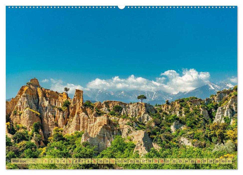 Pyrénées-Orientales. Naturally beautiful: France's pearl in the south (CALVENDO Premium Wall Calendar 2024) 